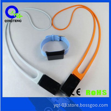 Colorful sports bluetooth bracelet watch with fantastic voice taste